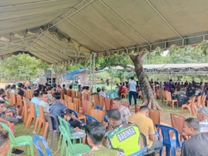 Babinsa Koramil 1627-03/BTT Hadiri Sukuran Natal dan Tahun Baru 2026 Keluarga Besar Lailete