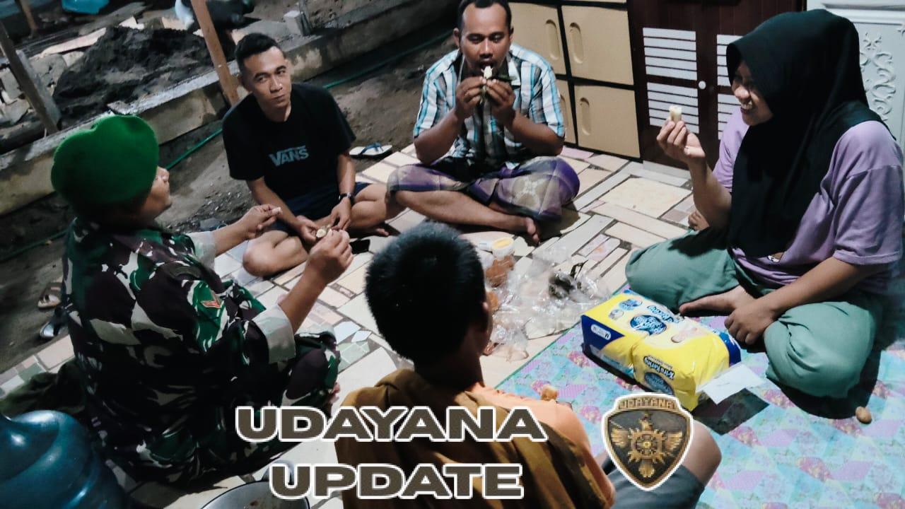 Koramil 1628-02/Sekongkang Intensifkan Patroli Malam Jaga Kamtibmas Wilayah Binaan