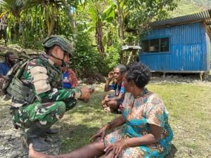 Free Medical Care Satgas Yonif 743/PSY Hadirkan Harapan Sehat di Kampung Yalinggua