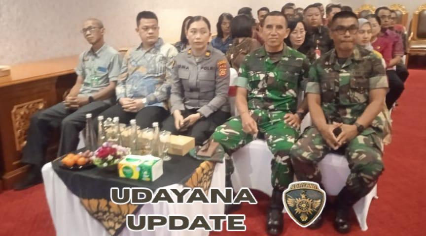 Wujud Sinergi Kemanusiaan, Kasdim Tabanan Hadiri Pelantikan Pengurus PMI dan Launching Program “SI DORAS”