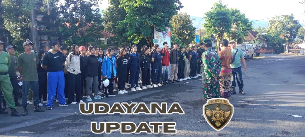 Babinsa Koramil 1609-05/Sukasada Dampingi Penanaman 200 Pohon Cempaka di Hutan Desa Panji