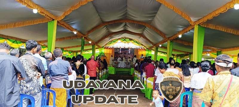 Babinsa Koramil 1625-03/Boawae Amankan Misa Syukur 50 Tahun SDI Rawe