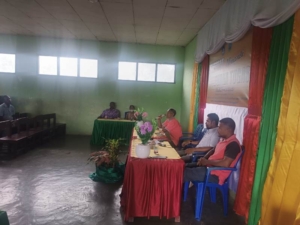 Babinsa Posramil Nangaroro Hadiri Syukuran Purna Tugas Guru di SDK Lena Pagomogo