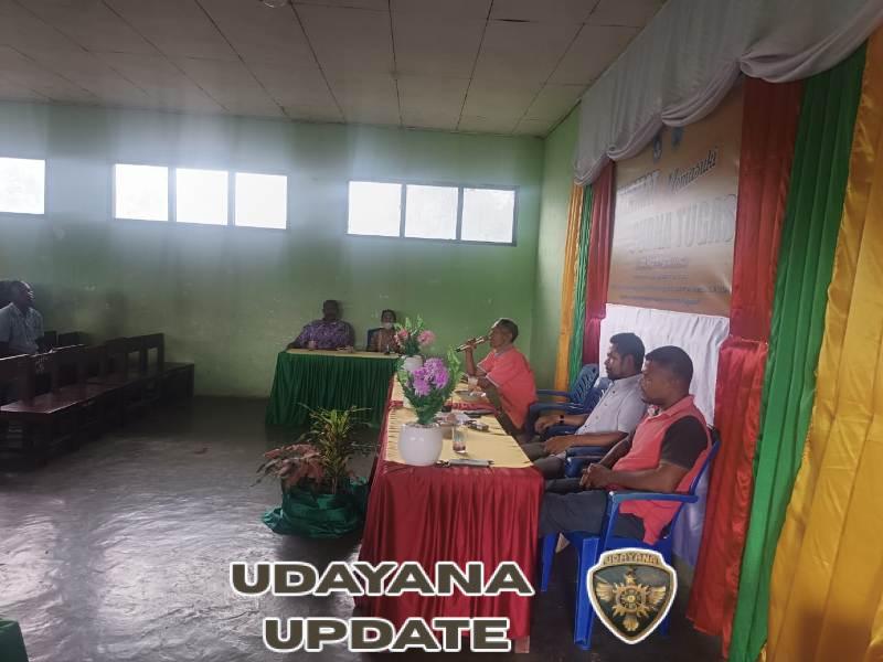 Babinsa Posramil Nangaroro Hadiri Syukuran Purna Tugas Guru di SDK Lena Pagomogo