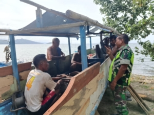 Babinsa Hadir di Tengah Masyarakat, Desa Magekapa Terpantau Aman dan Kondusif