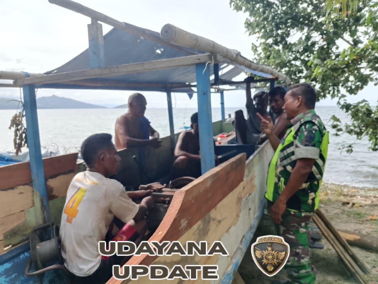 Babinsa Hadir di Tengah Masyarakat, Desa Magekapa Terpantau Aman dan Kondusif