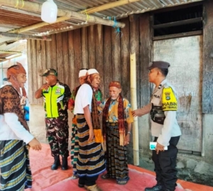 Babinsa Koramil 1602-01/Ende Laksanakan Puldata Ter Bersama Tokoh Adat di Desa Gheoghoma