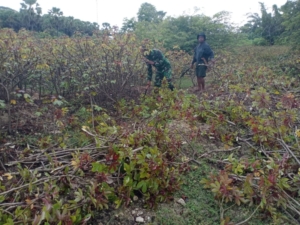 TNI AD Amankan Keberangkatan Kapal Feri Garda Maritim 3 di Pelabuhan Pantai Baru