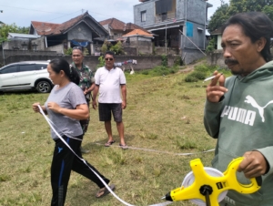Danramil Sukasada Cek dan Koordinasikan Pembangunan Kantor KDKMP di Panji Anom