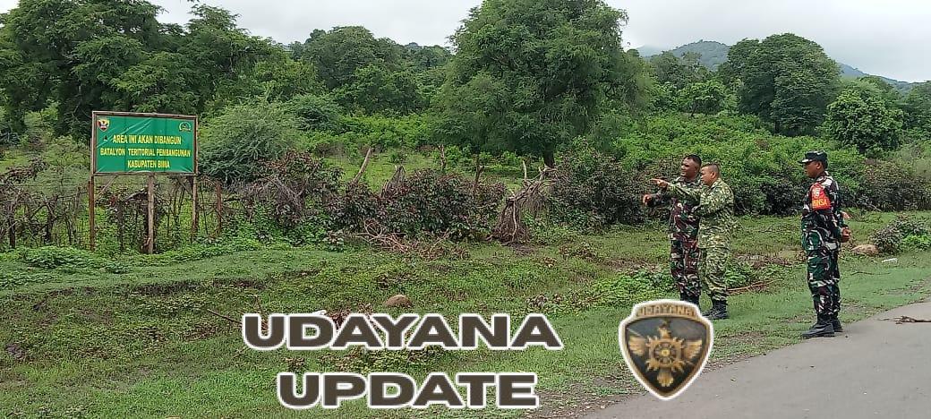 Peninjauan Lokasi Pembangunan Yon TP Jadi Fokus Kunjungan Dandim 1608/Bima