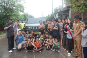 Danramil 1608-03/Sape Pimpin Safari Mobil Maung, Cek Lokasi Pembangunan KDKMP.
