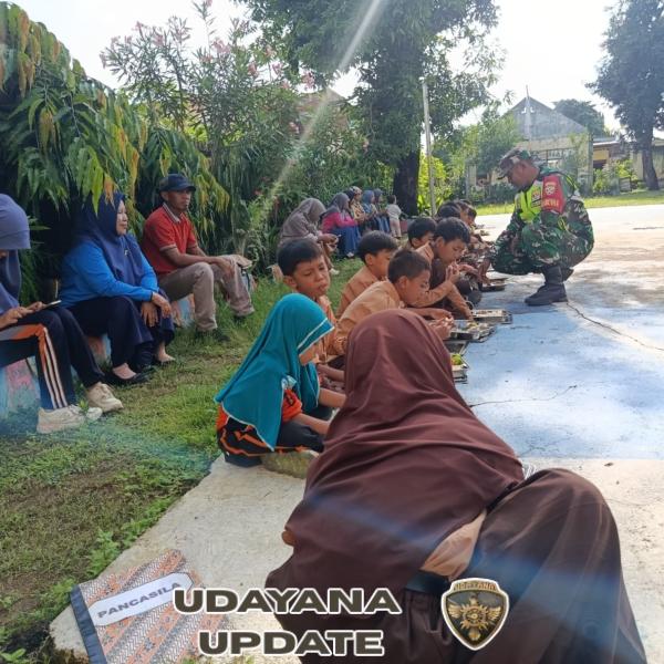 TNI Pastikan Kegiatan Makan Bergizi di Bima Aman dan Tertib