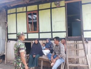 Koramil Donggo Perkuat Keamanan Melalui Komsos dengan Warga Binaan