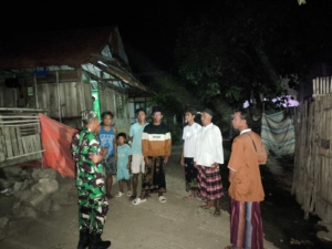 Patroli Siskamling Gencar di Desa-Desa Kecamatan Woha dan Sekitarnya