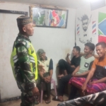 Kebersihan Lingkungan Jadi Fokus Patroli Malam Babinsa Kore