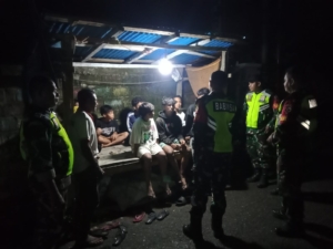 Himbauan Anti Narkoba dan Miras Disampaikan Saat Patroli Skala Besar