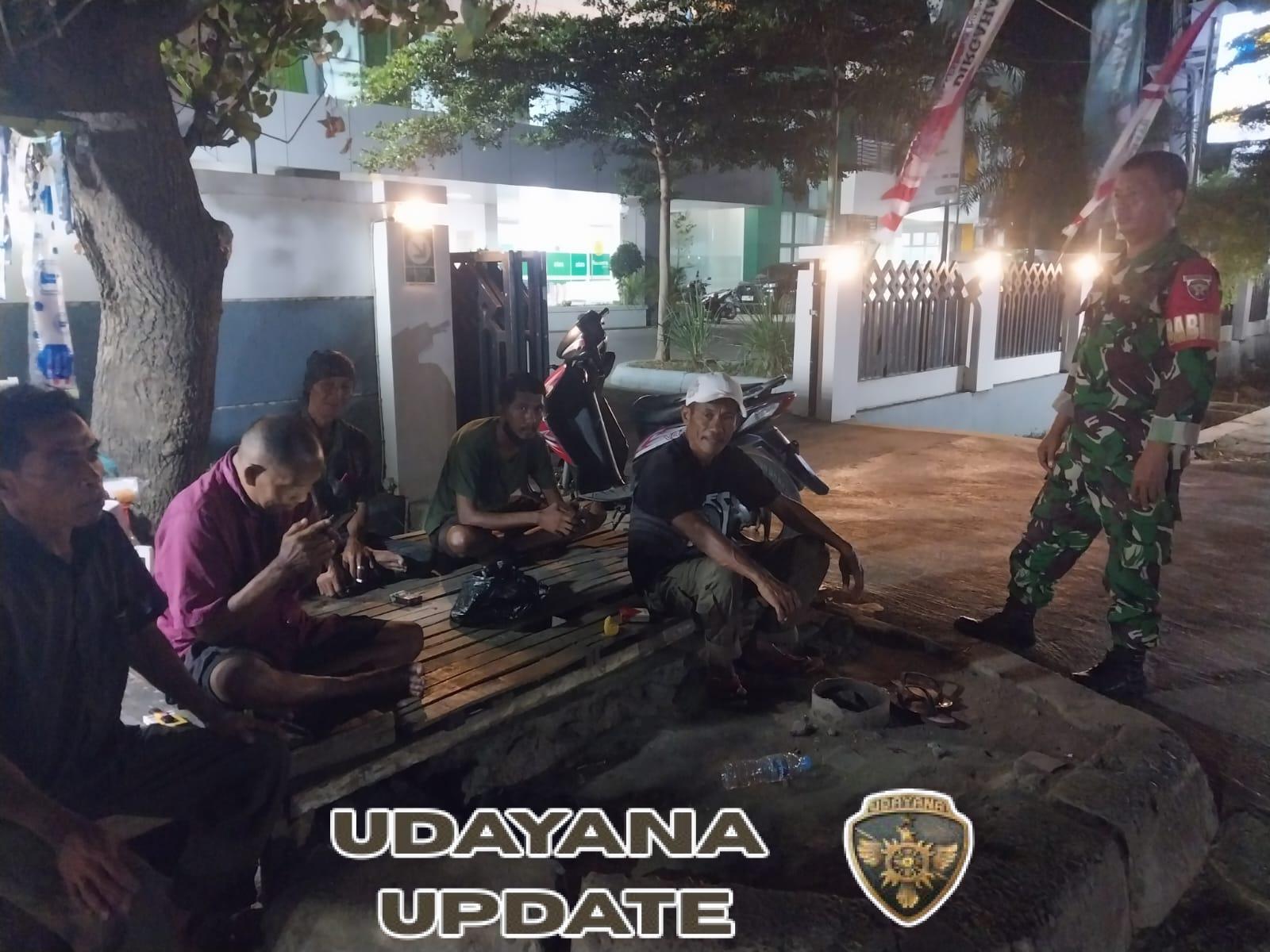 Patroli Siskamling Terpadu Fokus Cegah Gangguan Keamanan di Kecamatan Woha dan Sekitarnya