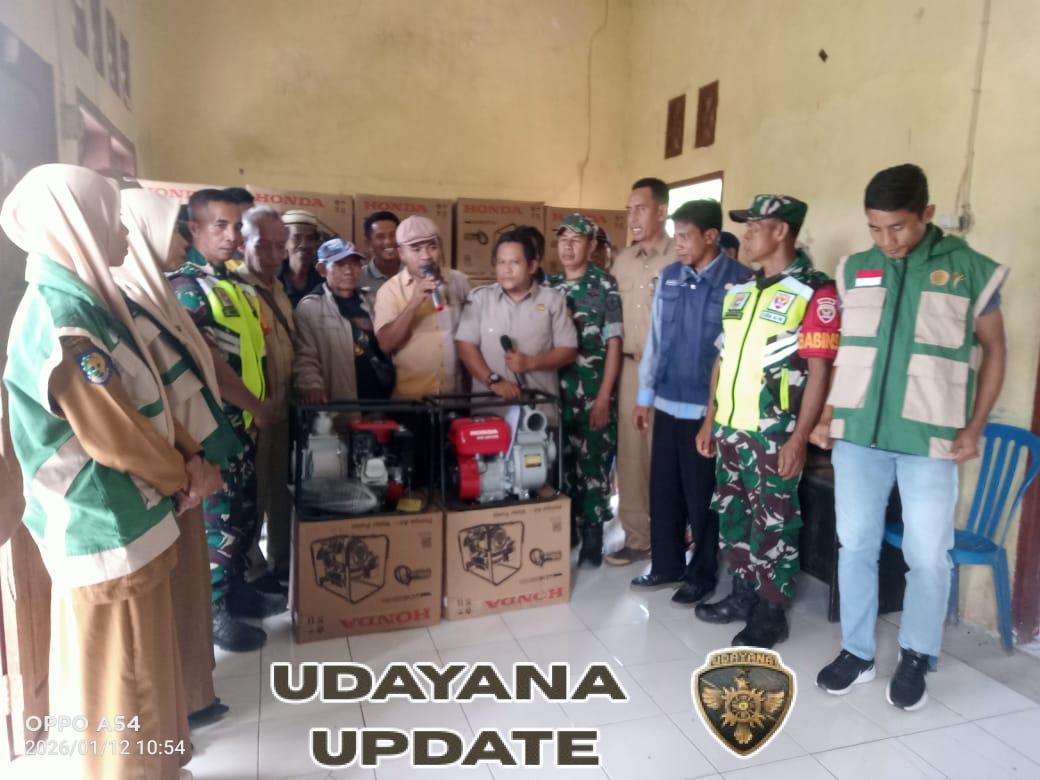 Meningkatkan Produktivitas Pertanian, Bantuan Mesin Pompa Air Tersalurkan ke 5 Desa di Parado