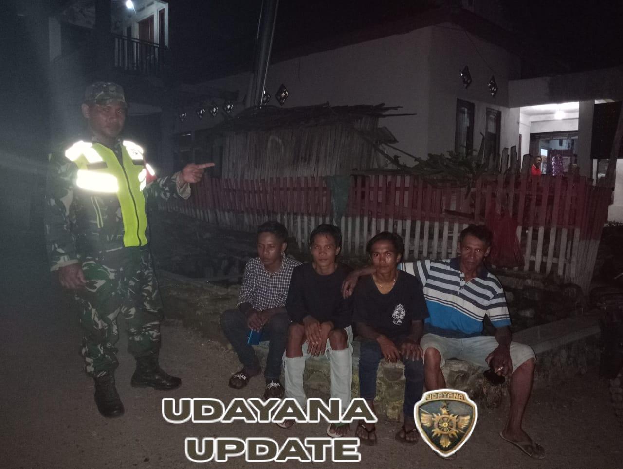 Sertu M. Yusuf Ingatkan Warga Desa Tolowata untuk Hidup Bergotong Royong dan Lapor Keamanan