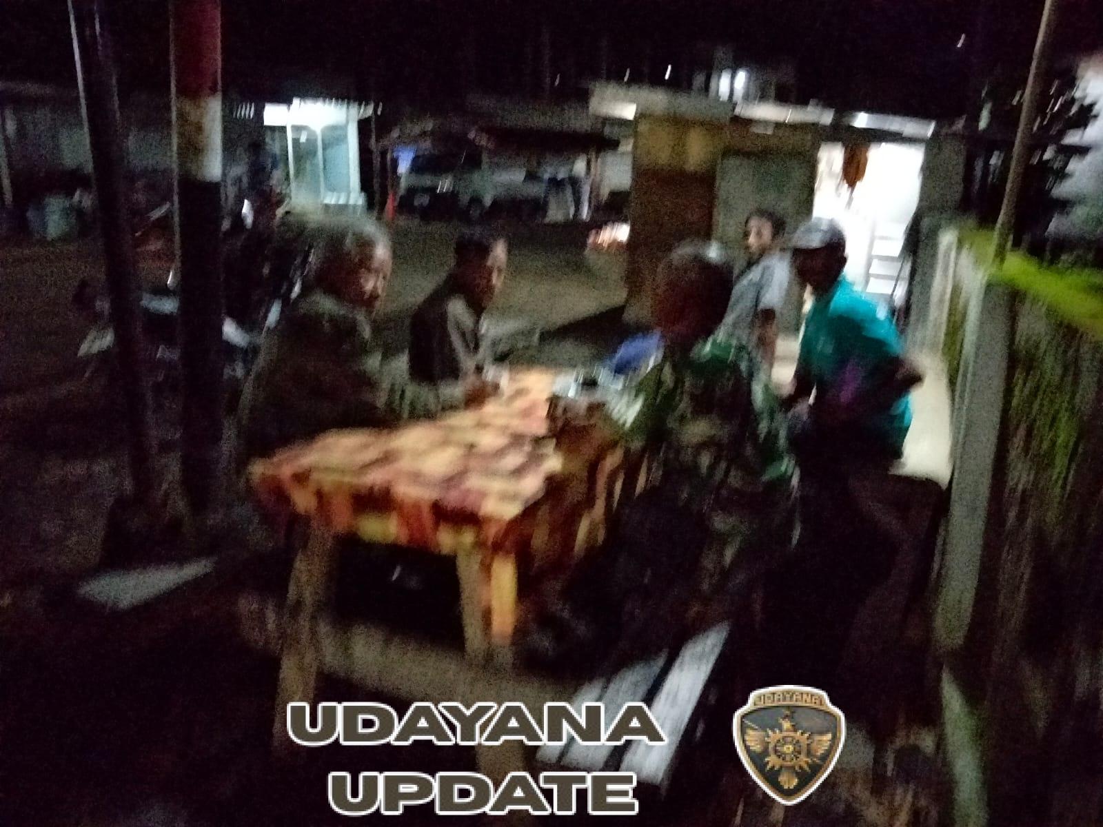 Piket Koramil 1628-02/Sekongkang Intensifkan Patroli Malam Jaga Kamtibmas