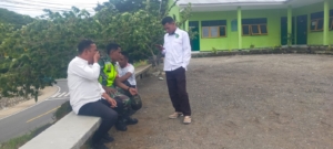 Kopda M. Saleh H. Hadir di Tengah Guru dan Siswa, Tingkatkan Kamtibmas di Desa Anaraja