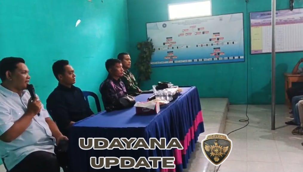 Dukung Infrastruktur Pertanian, Babinsa Bangkat Monteh Ikuti Rapat Irigasi Bintang Bano