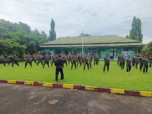 Tingkatkan Profesionalisme Prajurit, Kodim 1614/Dompu Gelar Latihan PSM