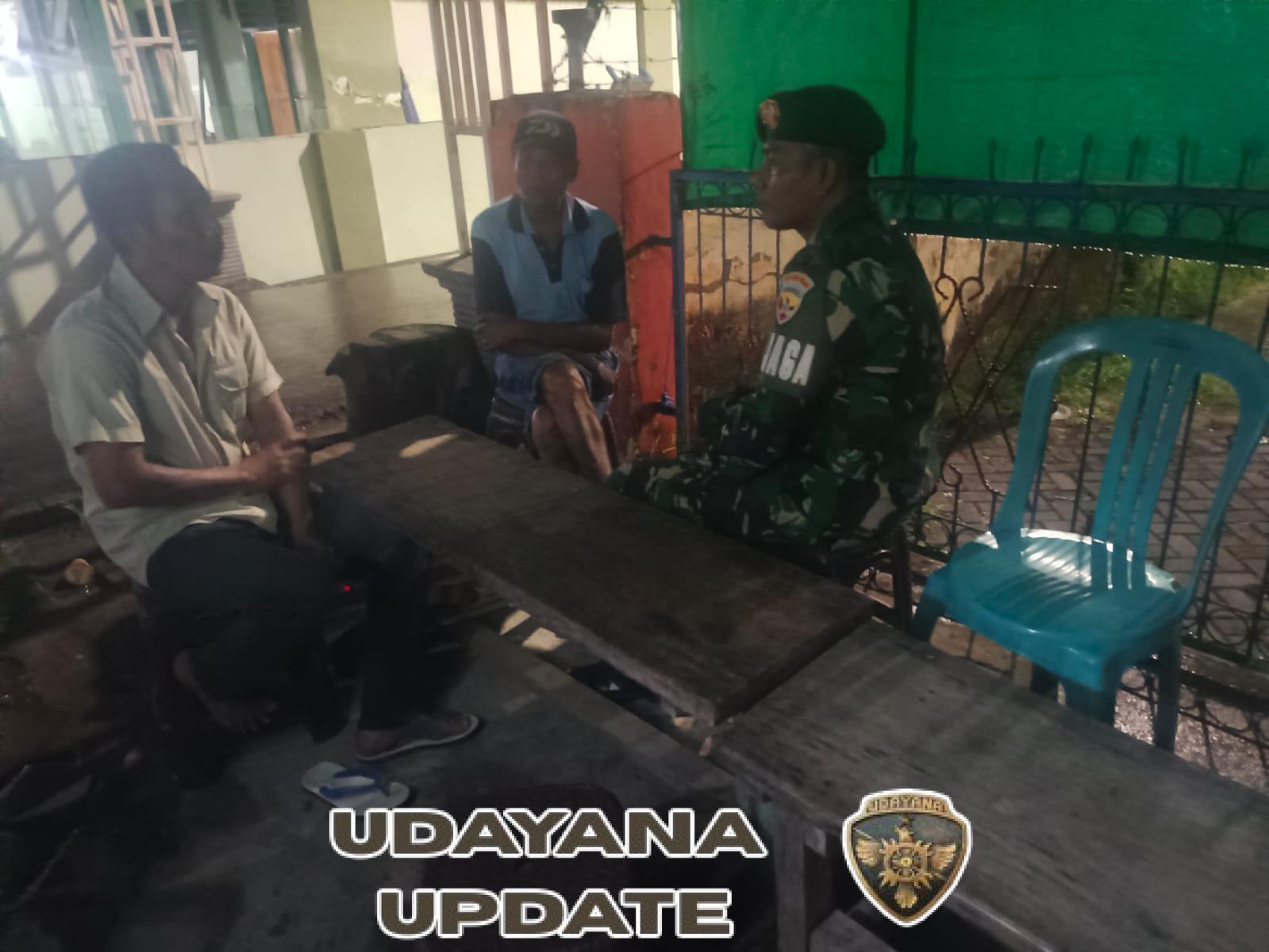 Serda Heriyanto Intensif Patroli Malam, Tingkatkan Ketertiban Lingkungan