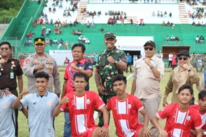 Sinergi Pejabat Daerah dan Aparat Keamanan, Liga 4 NTB Zona Sumbawa Resmi Dibuka