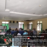 Koramil 1625-03/Boawae Gelar Rapat Koordinasi Penetapan Lahan KDMP Desa Woedoa