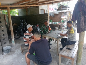 Melalui Komsos Babinsa Pahami Sifat Positif Dan Negatif Dalam Bermasyarakat