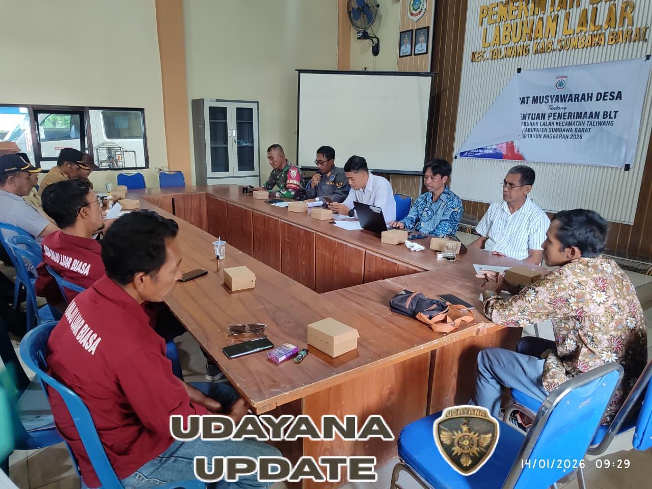 Serda Suaedin Hadiri Musyawarah Khusus Penyesuaian BLT Dana Desa Tahun 2026