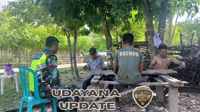 Kegiatan Monitoring Babinsa di Lokasi Pembangunan KDKMP Berjalan Aman dan Lancar