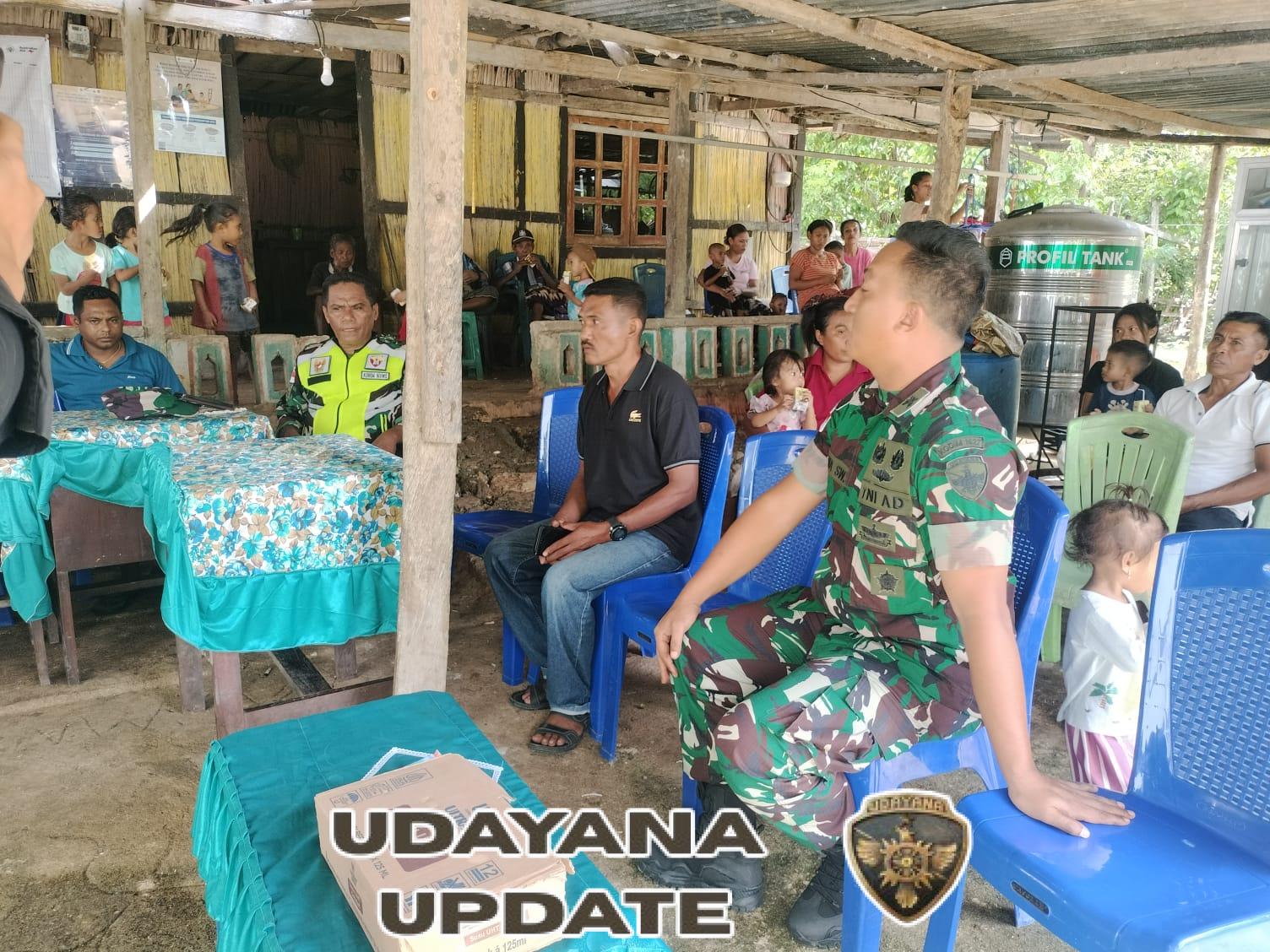 Dandim 1627/Rote Ndao Turun Langsung Layani Warga, Gelar Peduli Kasih dan Pengobatan Gratis di Desa Oebatu