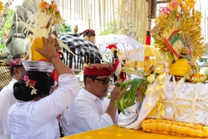 Awali Tahun 2026, Pemkab Tabanan Gelar Upacara Ngemijiang Nugtugan Karya Ngenteg Linggih Kantor Bupati Tabanan