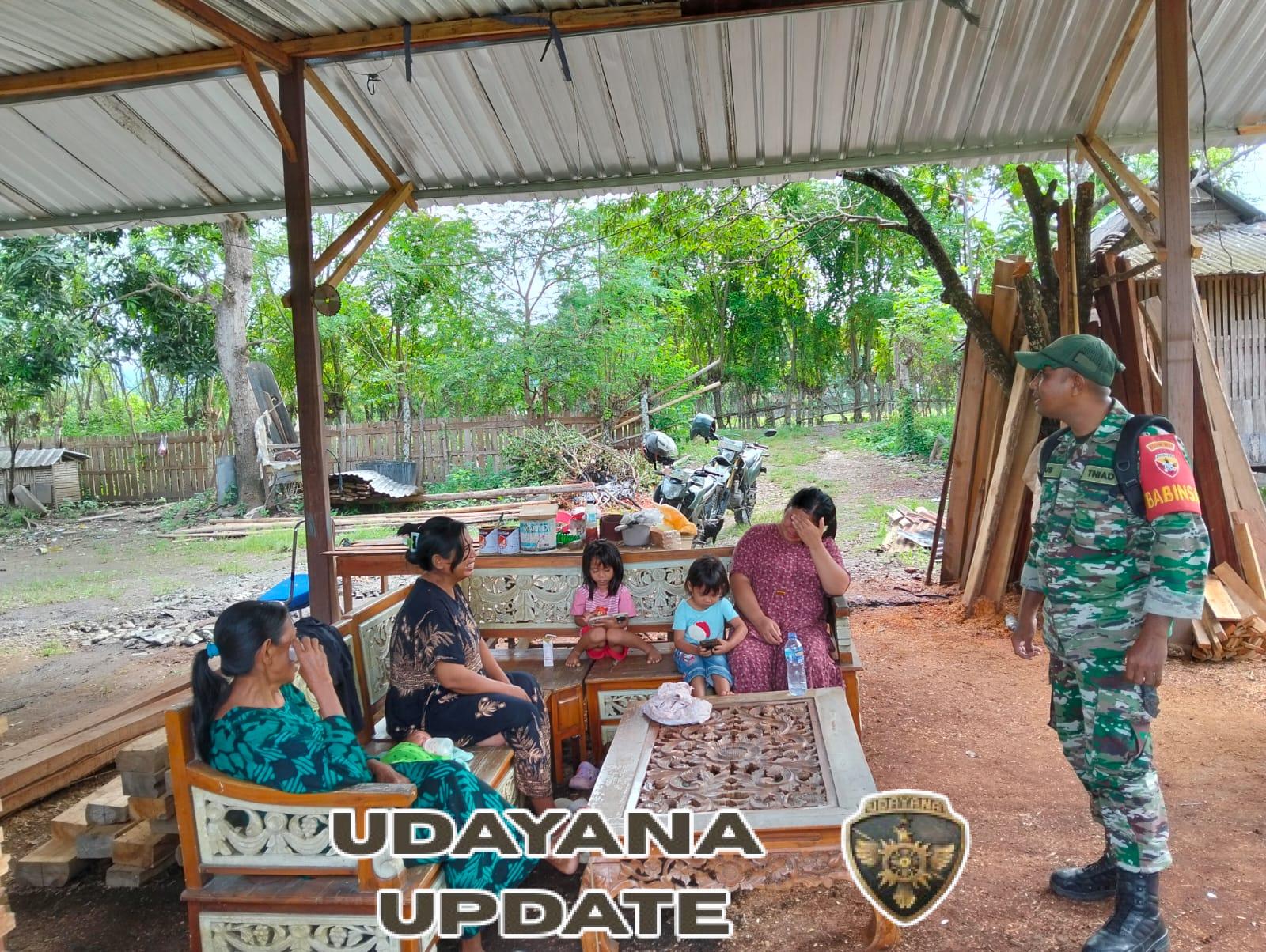 Babinsa Desa Goa Laksanakan Komsos, Perkuat Kedekatan dengan Masyarakat