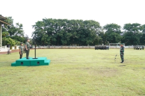 Kodam IX/Udayana Gelar Upacara 17-an Perdana Tahun 2026 di Lapangan I Gusti Ngurah Rai Kepaon
