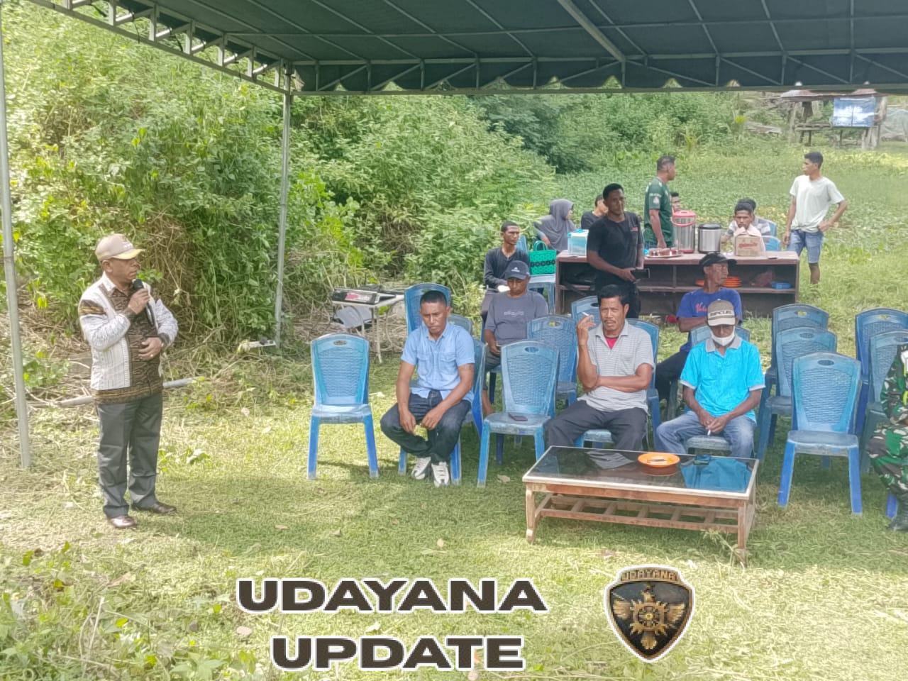 Seremonial Adat Peletakan Batu Pertama Pembangunan Koperasi Merah Putih di Mbuliwaralau Utara