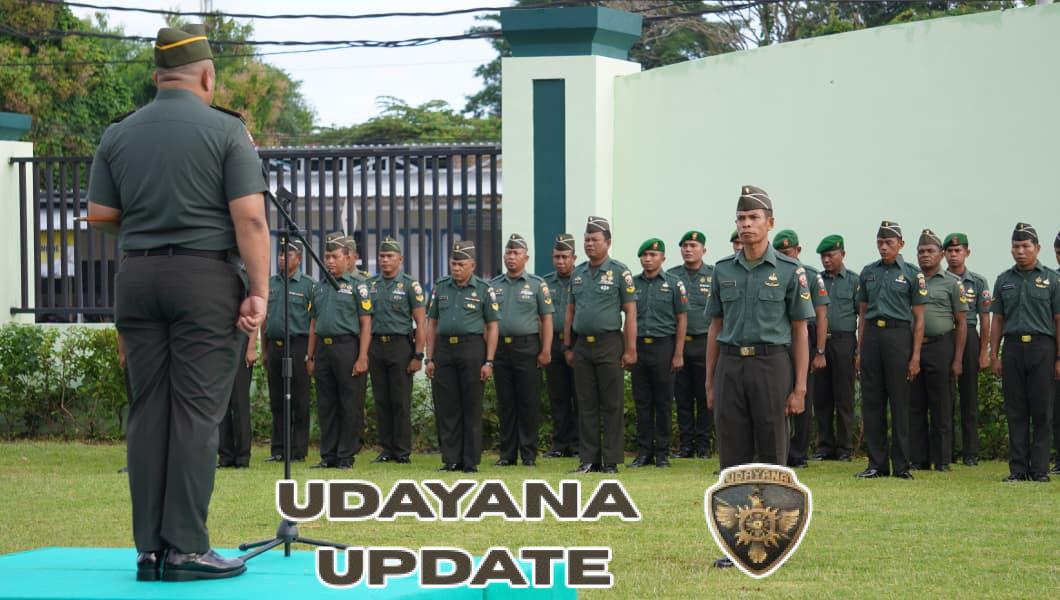 Dandim 1630/Mabar Pimpin Korps Raport Pindah Satuan Serda Sanusi: Wujud Penghormatan Atas Dedikasi Prajurit