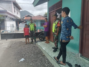 Jaga Kamtibmas, Babinsa Ende Timur Himbau Warga Tetap Waspada