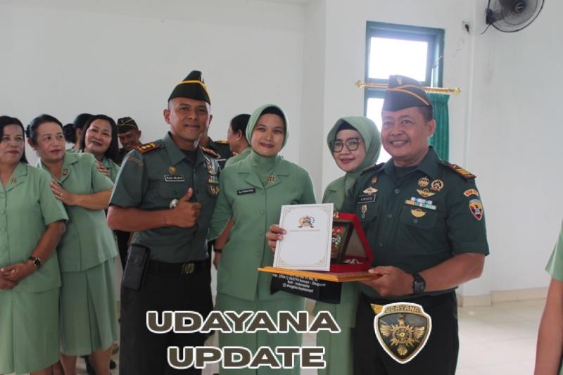 Kodim 1616/Gianyar Gelar Tradisi Korp Raport Serah Terima Jabatan Perwira dan Purna Bhakti