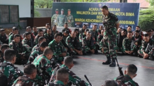 Dandim 1608/Bima: Tingkatkan Disiplin dan Loyalitas Prajurit di Awal Tahun