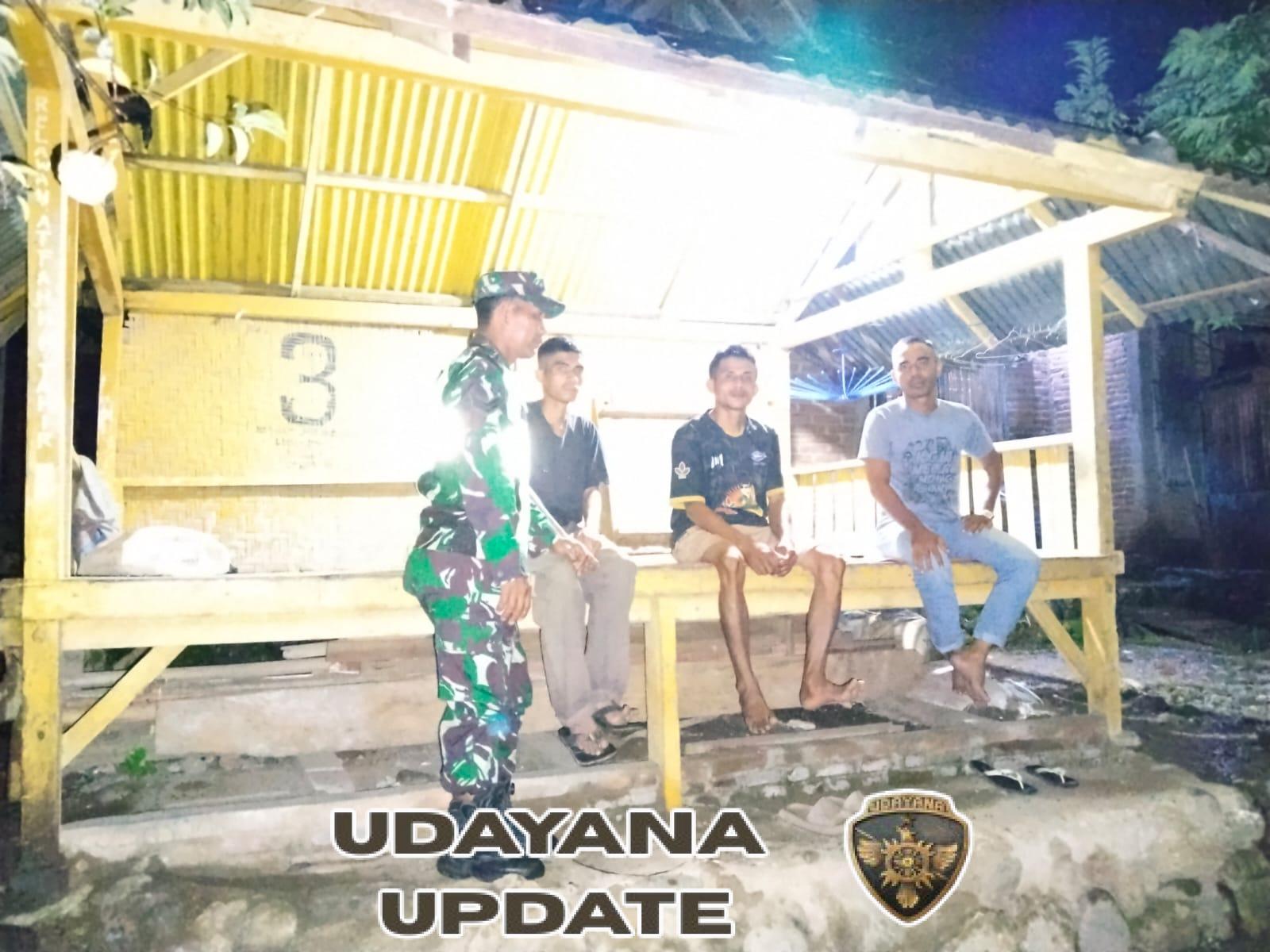 Babinsa Desa Kara Ajak Warga Selesaikan Masalah Tanpa Main Hakim Sendiri
