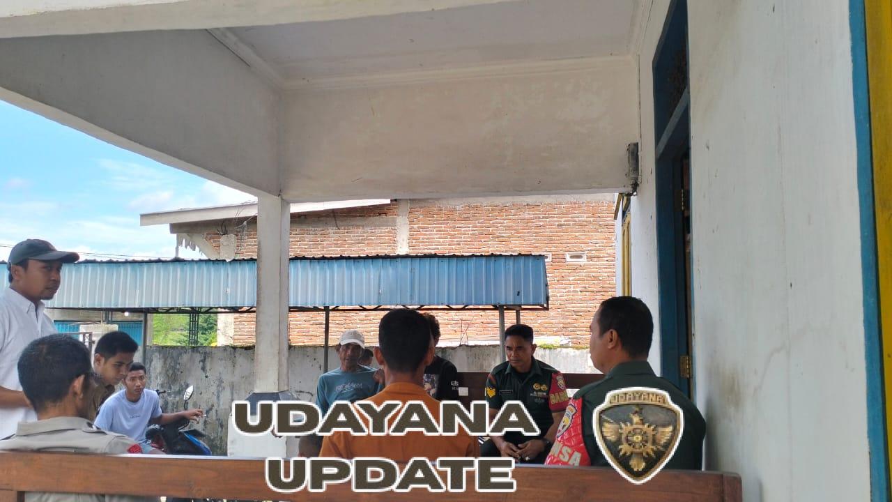 Babinsa Koramil Dompu Dampingi Warga Selesaikan Sengketa Pemotongan Kayu