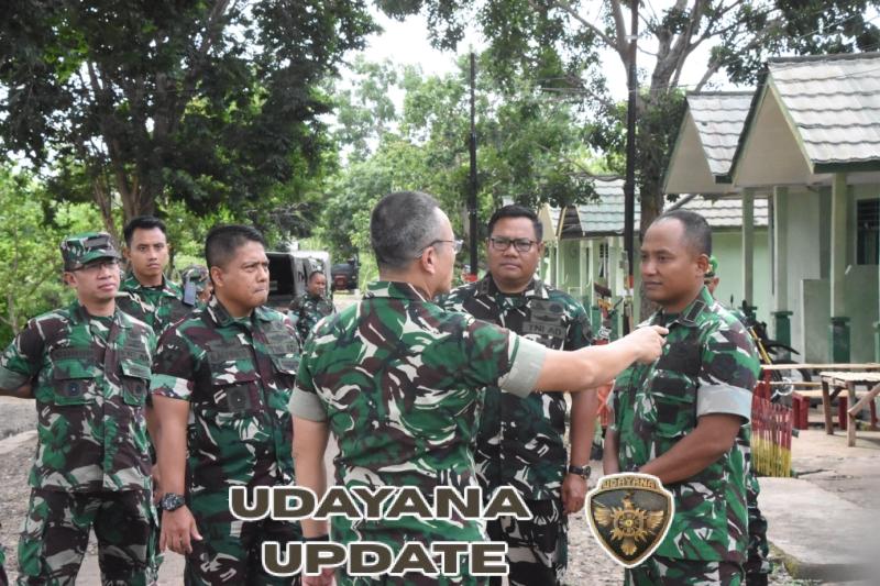 Pangdam IX/Udayana Kunjungi Yon TP 877/Biinmaffo, Pastikan Kesiapan Jelang Kunker Menhan RI