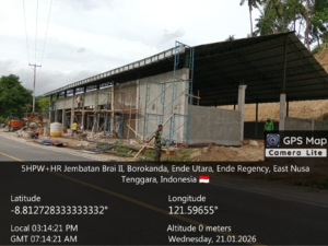 KDKMP Desa Raterua di Ende Utara Masuk Tahap Finishing, Progres Sudah Hampir 70%