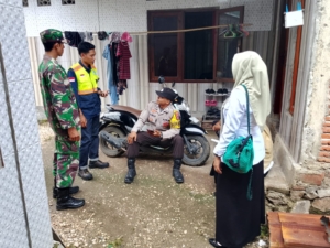 Koramil Sekongkang Kodim 1628/Sumbawa Barat, Babinsa Desa Maluk Dampingi Penanganan Dampak Bencana