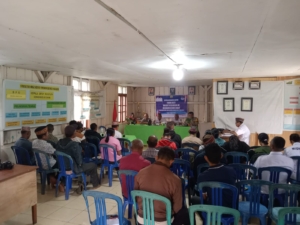 Babinsa Desa Nggalak Kawal Musrenbang RKPD 2027 di Reok Barat