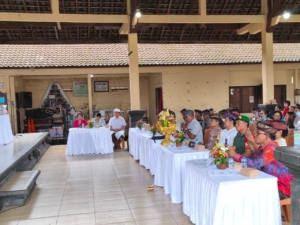Babinsa Banjarangkan Hadiri Laporan Pertanggungjawaban Pengurus LPD  Desa Adat Banjarangkan 2025
