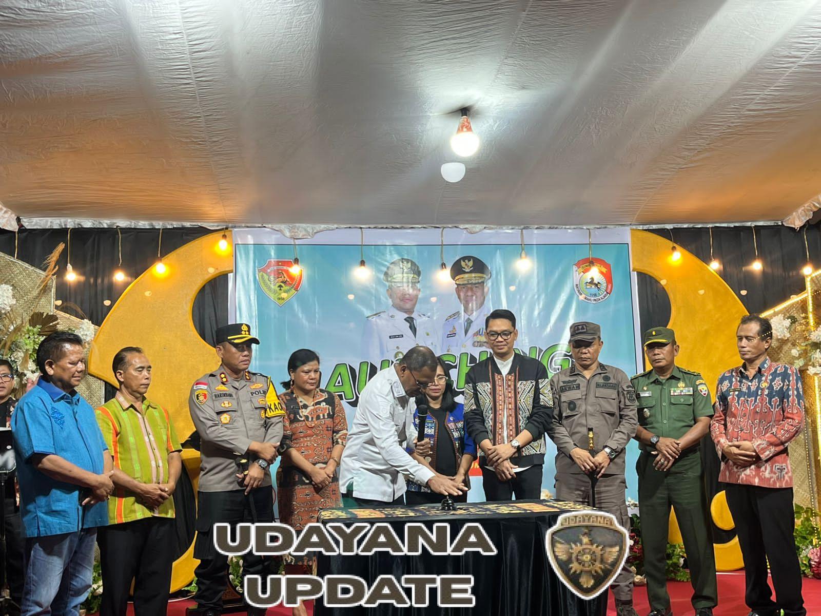 Wakili Dandim, Kasdim 1601/Sumba Timur Sambut Kunjungan Kerja Wakil Gubernur NTT Di Bandara Mau Hau